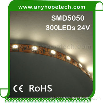 High lumen nonwaterproof 4000K nature white 10cm smd5050 rigid led light strip